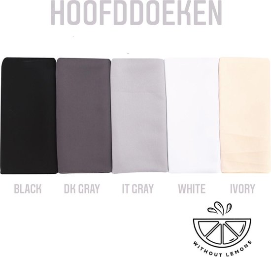 Foulard WOW PEACH Ivoire | Hijab |Foulard |Foulard |Turban |Écharpe en mousseline de soie |Châle |Foulard femme |Islam |Couvre-chef| Doit avoir |