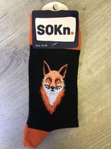 SOKn. trendy sokken "VOS" maat 40-46  (Ook leuk om kado te geven !)