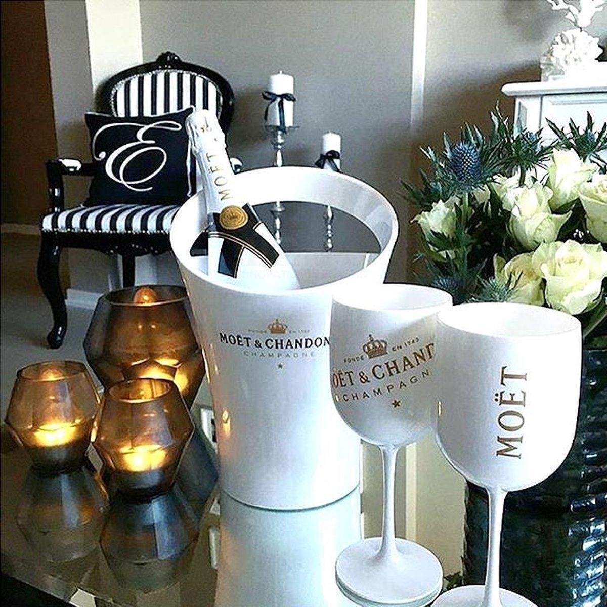 Moët & Chandon - Rafraîchisseur à champagne - Chapeau Haut de Forme