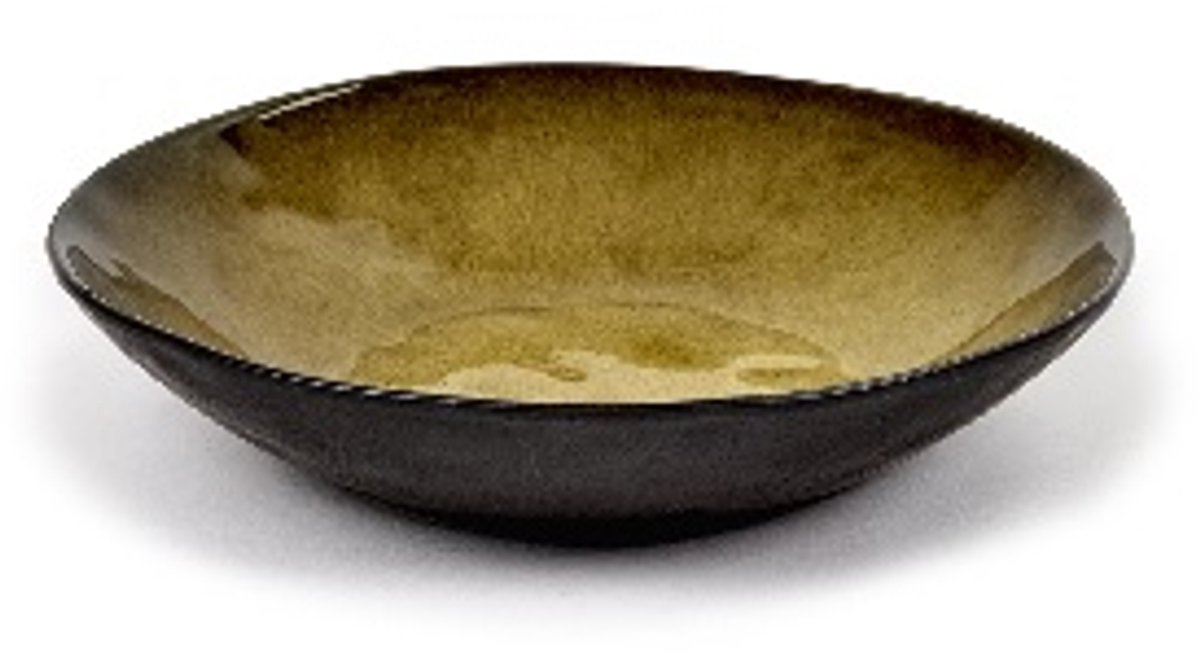 SERAX - Pure - Diep bord 23,5cm groen