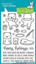 Beary Happy Holidays Clear Stamps (LF1470)