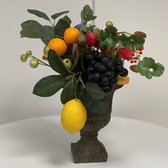 bloemstuk - fruit - kunst stuk - 30cm -