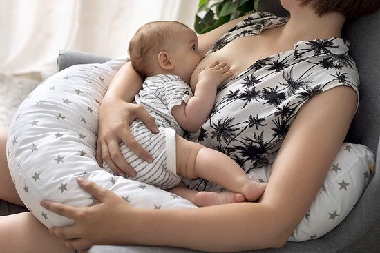 Oreiller de grossesse et d'allaitement - aide a l'endormissement