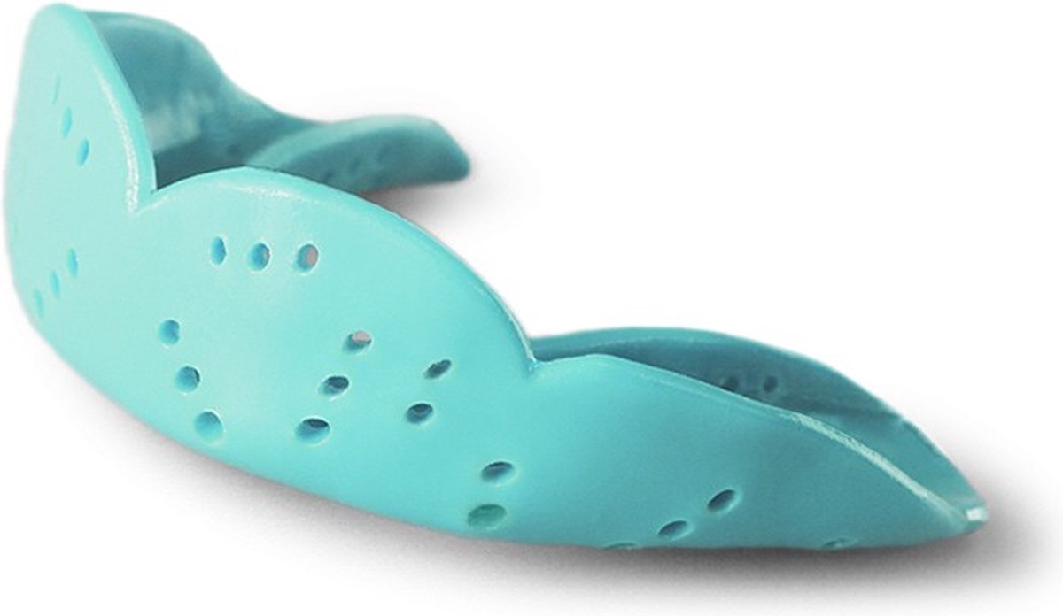 SISU Aero 1.6 Mondbeschermer - Ultradun - Hervormbaar - IJshockey - Small - Aqua