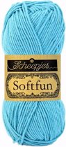 Scheepjes Softfun- 2423 Bright Turquoise 5x50gr