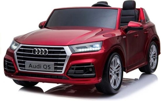 2 persoons AUDI Q5, 12 volt kinder voertuig, MP4-scherm en meer! | Elektrische Kinderauto | Met afstandsbediening