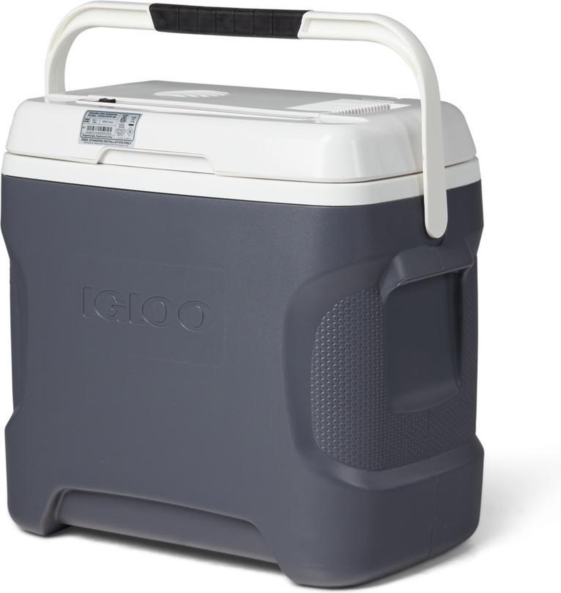 Igloo Iceless 28 - Elektrische koelbox (kan zowel koelen als verwarmen) - 26 Liter - Grijs