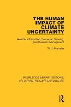 The Human Impact of Climate Uncertainty