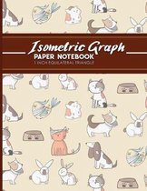 Isometric Graph Paper Notebook: 1 Inch Equilateral Triangle