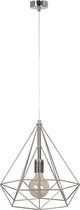 Loft hanglamp in de kleuren koper/chroom/goud