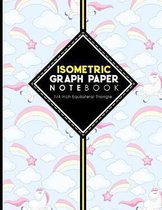 Isometric Graph Paper Notebook: 1/4 Inch Equilateral Triangle