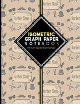 Isometric Graph Paper Notebook: 1/4 Inch Equilateral Triangle