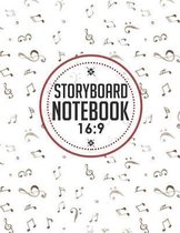 Storyboard Notebook 16: 9: Storyboarding Book