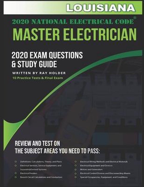 Louisiana 2020 Master Electrician Exam Study Guide and Quest ... - cover