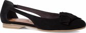 Tamaris Dames Ballerina 1-1-22106-26 001 zwart normal Maat: 37 EU