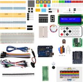 Starter Kit voor Arduino met UNO R3 Board - Rev.3 - Arduino Sensor - Single board computer - Plastic Case - 37-delig - Inclusief Handleiding