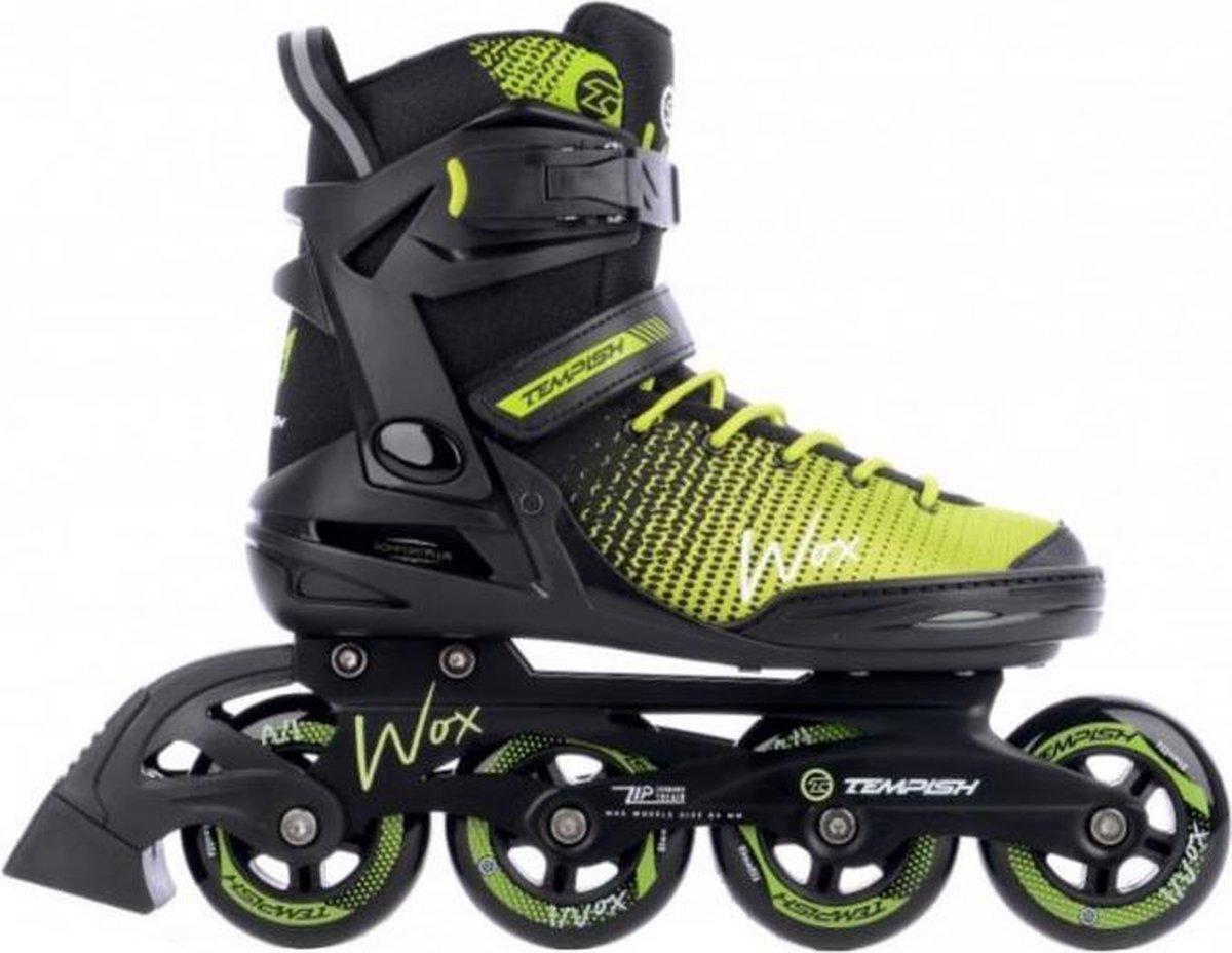 Tempish Wox 84 Skeelers Volwassenen – 4x84mm Wielen – Fitness Inline Skates Zwart