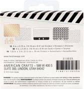 Heidi Swapp Memorydex Recepten Kit - 100 stuks - 2 rings