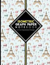 Isometric Graph Paper Notebook: 1/4 Inch Equilateral Triangle