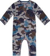 Claesen's Baby Jongens Pakje - Blauwe Leger Print- Maat 56-62