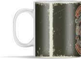 Mok - Mancave - Gewichten - Sport - Retro - 350 ml - Beker