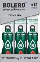 Bolero - Suikervrij - Limonade Sticks -  Watermeloen - 36 x 3g - Lekker