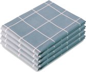 I2T Keukenset - 4x Theedoek - Blauw