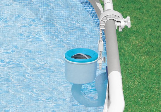 Intex zwembad onderhoud Oppervlakte skimmer + wandbevestiging - Intex 28000 | bol.com