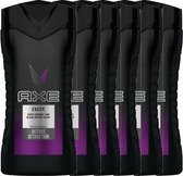 Axe - Douchegel - Excite - 6 x 250ML - Voordeelverpakking