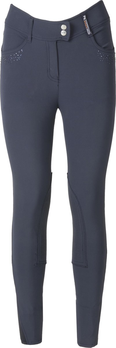 PK International Sportswear - Breeches - Liberty Knee Grip - Dress Blue - L