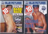 Blue pictures: Island lust & Young bareback buns