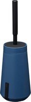 Tiger Tess - Porte-brosse WC avec brosse flexible Swoop® - Bleu / Noir