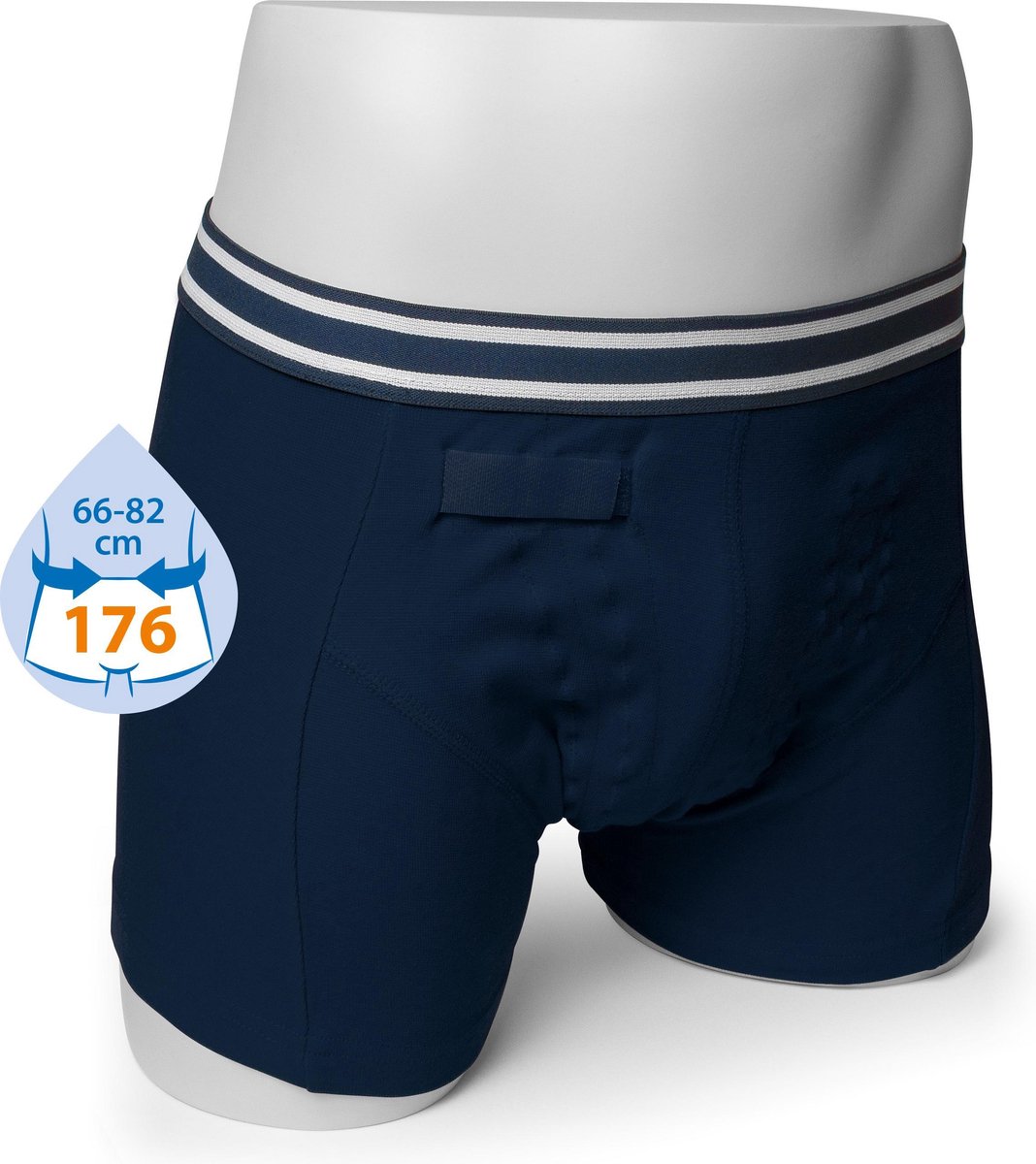 Rodger | Plaswekkerbroekje zonder wekker | Jongens | Blauw | Maat 176