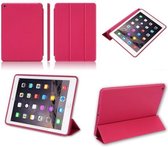 Apple iPad Air 1 / Air 2 / iPad 2017 / iPad 2018 Ultraslanke Hoesje Tri-Fold Cover Case - Donker roze