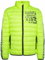 Camp David, gewatteerd jack met logotapes en artwork