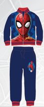 Marvel Spiderman joggingpak - blauw - maat 128