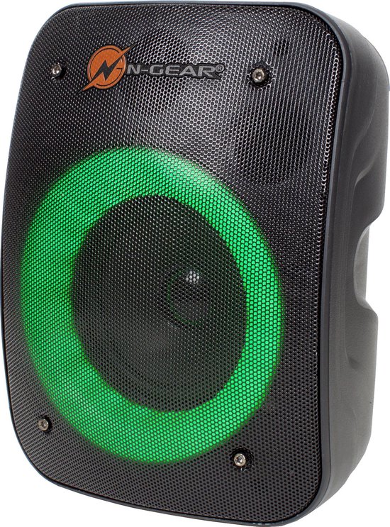 N-GEAR LGP 4 Studio - Draadloze Bluetooth Party Speaker - Karaoke Set - 1 Microfoon - Discoverlichting van N-GEAR — afbeelding 4