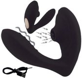 PowerEscorts - Oral Angel  - Luchtdruk vibrator - Clitoris stimulator - deze klitoris zuiger maakt je gek - orgasme verzekerd - trendy zwart - oplaadbaar - meerdere funkties - br221
