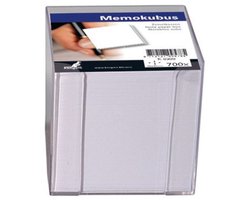 Kangaro memokubus - 9,5x9,5x9,5cm - 700 vel wit