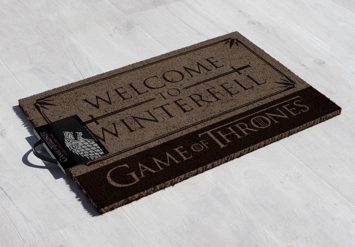 Game Of Thrones Welcome To Winterfell - Deurmat