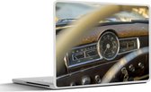Laptop sticker - 17.3 inch - Auto - Stuur - Dashboard - 40x30cm - Laptopstickers - Laptop skin - Cover