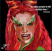 Poison Ivy Pop Art - batman