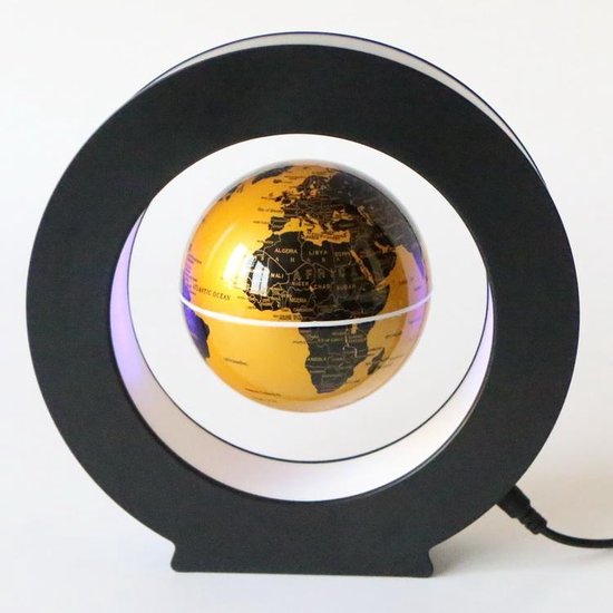 Afecto® | LED Aardbol Verlichting Magnetisch - Zwevend Globe - Tafellamp - Sfeerverlichting - Nachtlamp - Levitatie Wereldkaart - Huis Of Kantoor Gebruik - Ronde Lamp - 220V