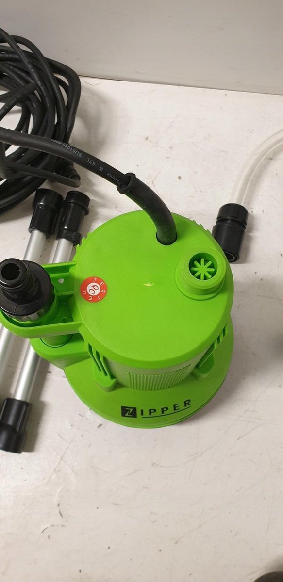 Zipper ZI-RTP350 - Regenton Dompelpomp - 350W - 230V - 2500 l/u – foto 3