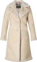 YESTA Winter Outerwear Jas - Sandy White - maat 2(50)
