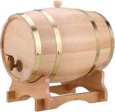 Manetta® Vintage Wijnvat 10L - Vat - Bar Gereedschap - Decoratief Wijnvat - Wijn - Brnady - Rum - Whiskey - Dranken Opslag - Eikenhout