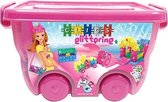 Clics bouwblokken glitter set 400 stuks