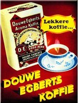 Koelkast Magneet Douwe Egberts Koffie - Sterke hechting 6 x 8 cm