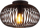 Chericoni - Curvato Plafondlamp - 1 lichts - Ø 30 cm - Corrund Black