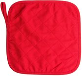 Benza Pannenlappen - Rood - 2 stuks